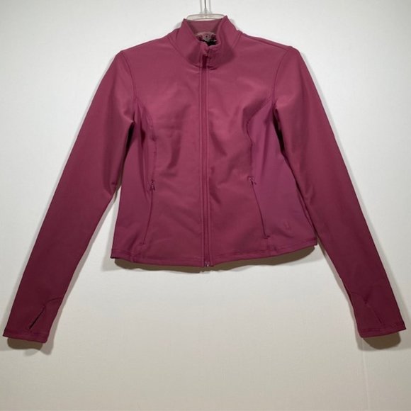 SPYDER Active Core Full Zip Long Sleeve Jacket Pink‎ Size Medium Activewear - Picture 1 of 10